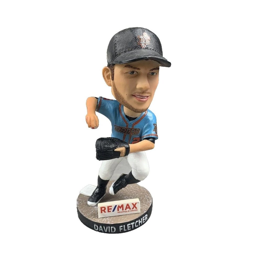 David Fletcher Inland Empire 66ers Anaheim Angels Minor League Team Bobblehead